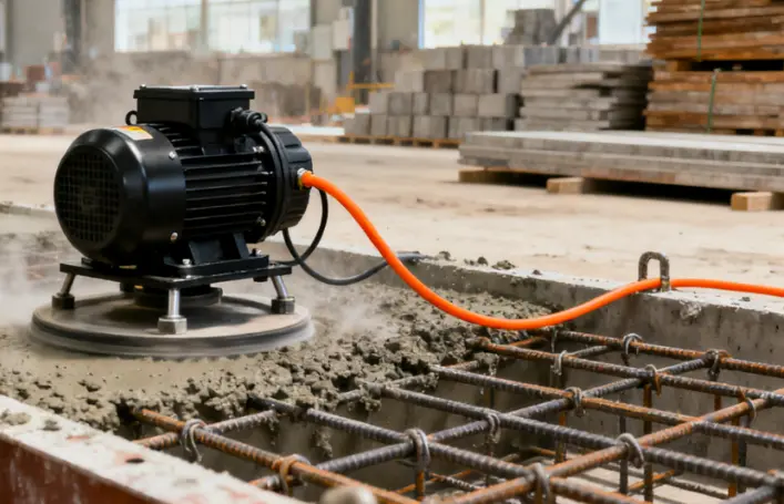How to Choose an Eccentric Vibrator for Concrete Compaction Jobs