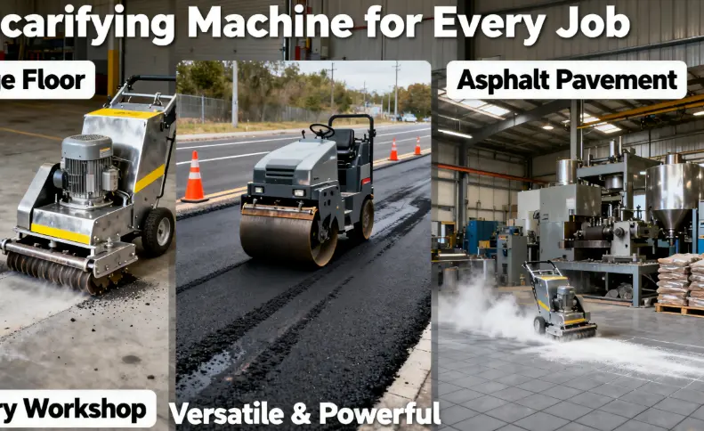 What Surfaces Need a Scarifying Machine? (Concrete, Asphalt, & More)