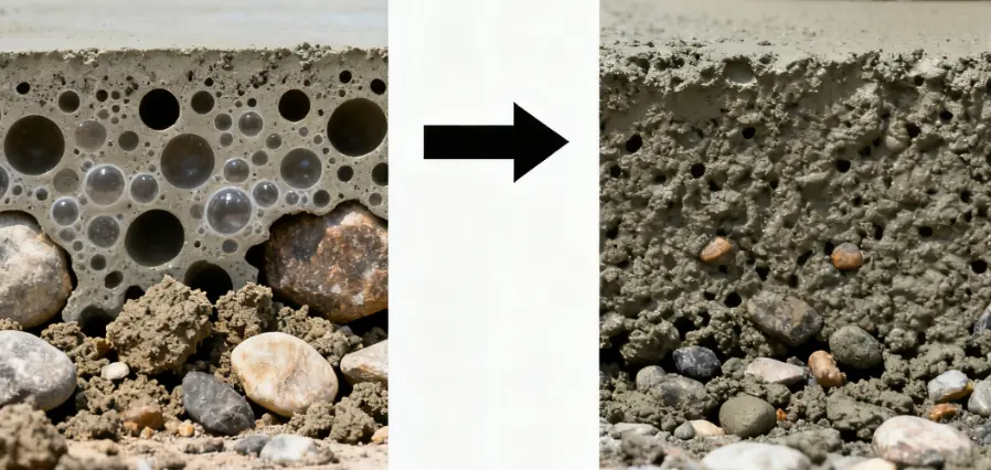 How Internal Concrete Vibrators Eliminate Air Bubbles for Stronger Concrete