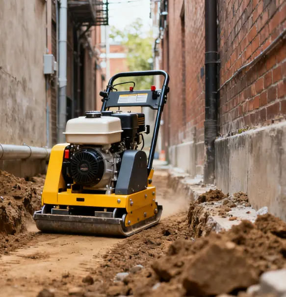 How to Use a Reversible Plate Compactor for Both Forward & Reverse Compaction