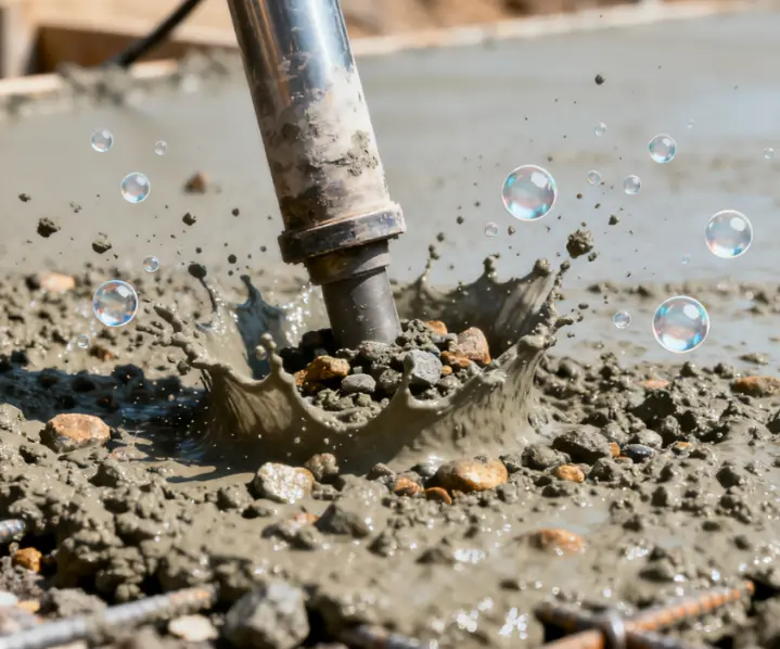 Why Internal Concrete Vibrators Are Better for Deep Concrete Pours