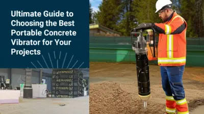 Ultimate Guide to Choosing the Best Portable Concrete Vibrator for Your Projects