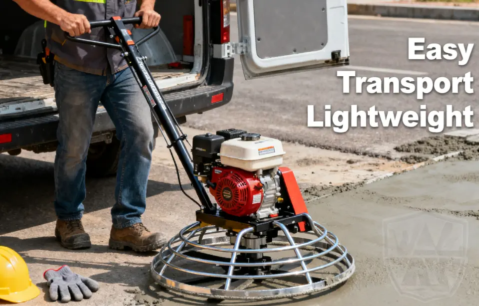 What Blade Size Works Best for Your Walk Behind Power Trowel?