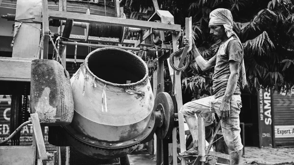 Operational Benefits of Portable Concrete Mixers